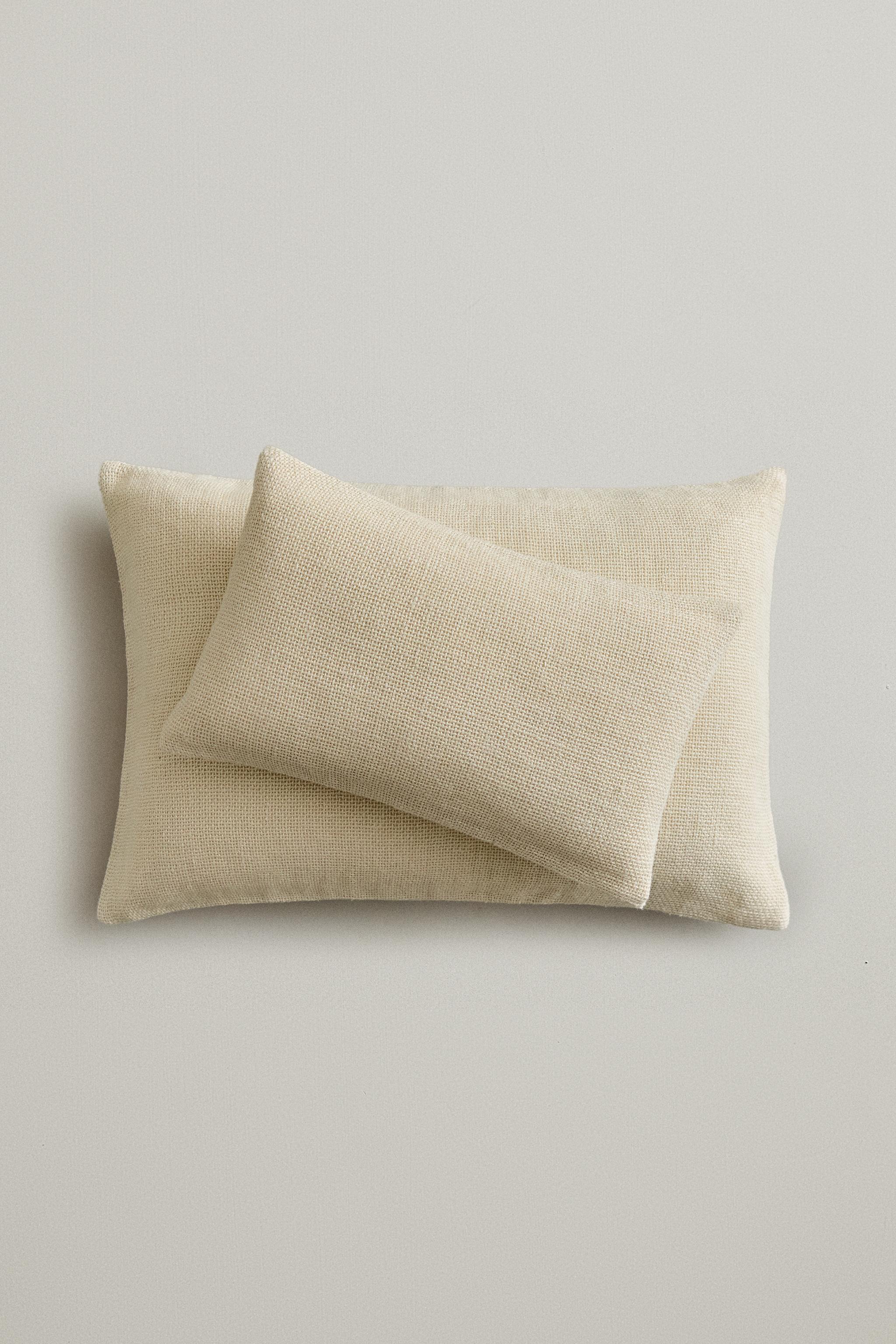LINEN THROW PILLOW COVER